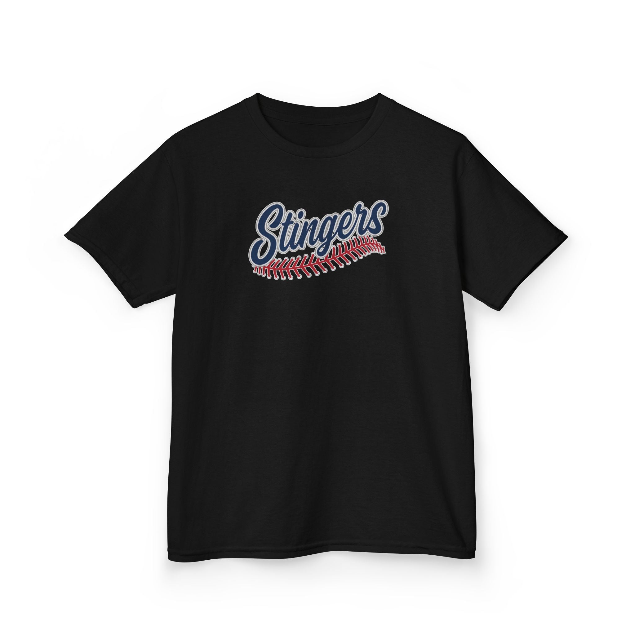 Youth Stingers Softball Stitches Graphic Short Sleeve Gildan Heavy Tee