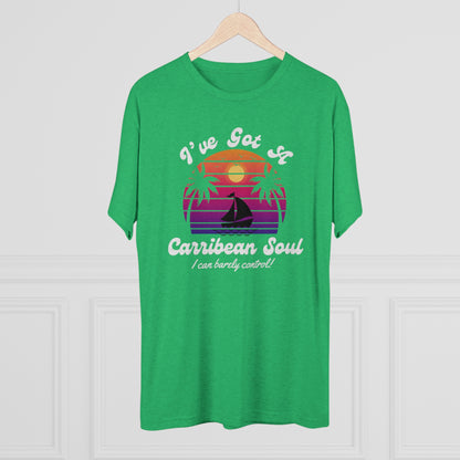 Adult Unisex Carribean Soul Super Soft Short Sleeve Tee