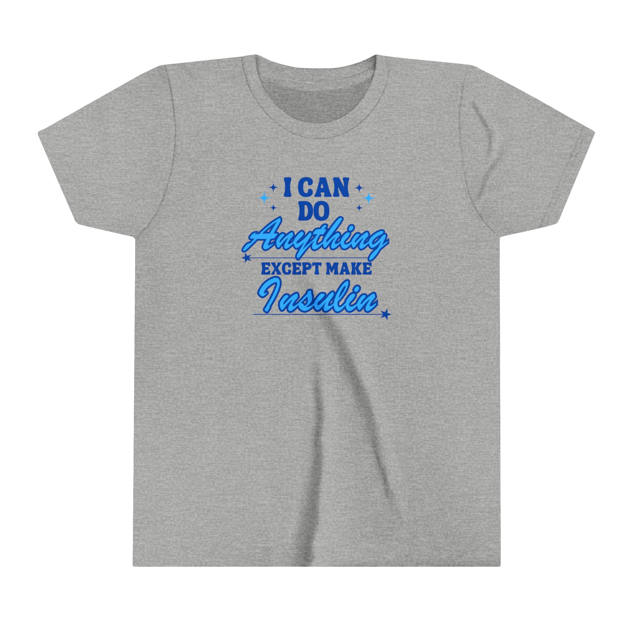 Youth I Can Do Anything T1D Short Sleeve Graphic Tee