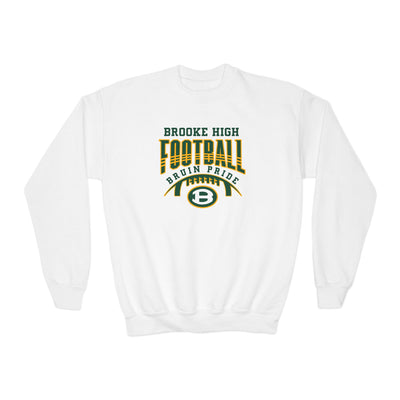 Youth Bruin Pride Football Graphic Sweatshirt