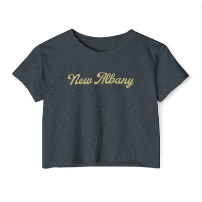 Women's City Pride Festival Crop Tee - New Albany