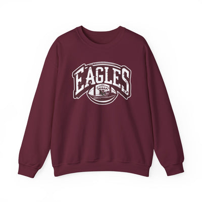 Adult Unisex New Albany Eagles Football Motion Graphic Sweatshirt