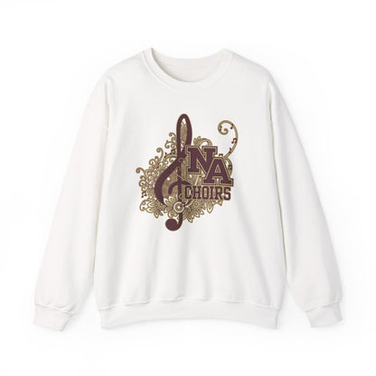 Adult Unisex Floral Medley Choirs Graphic Sweatshirt