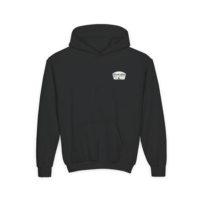 Youth South Hills Swim Club Home of the Sharks Graphic Hoodie