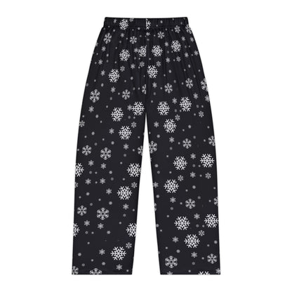 Women's OWU Bishops Baseball Spirited Snowflake Printed Pajama Pants