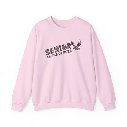 Adult Unisex Class of 2026 Band Eagle Senior Graphic Sweatshirt