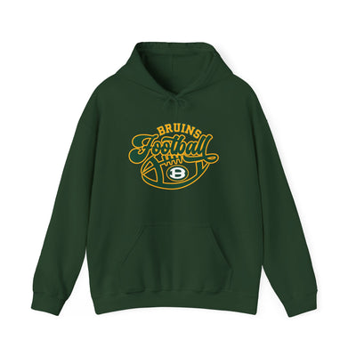 Adult Unisex Bruin Script Football Graphic Hoodie