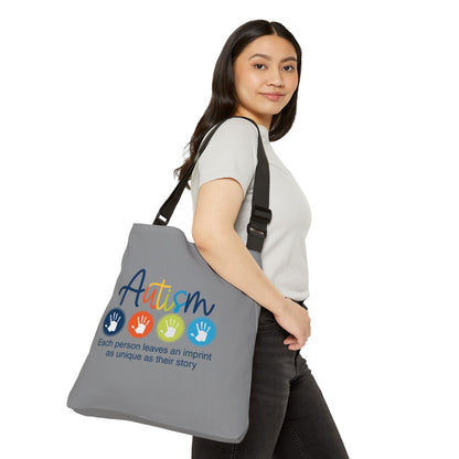 Autism Imprint Tote Bag