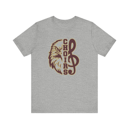 Adult Unisex Epic Eagle Choirs Graphic Short Sleeve Soft Tee