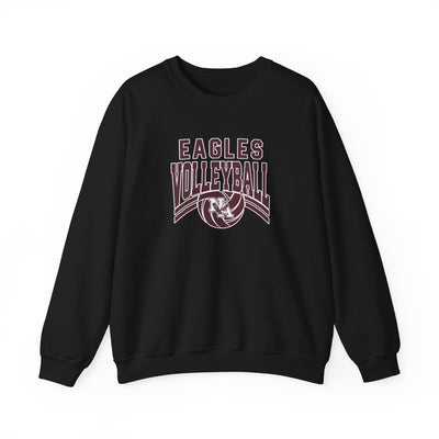 Adult Unisex New Albany Volleyball Varsity Arch Graphic Sweatshirt