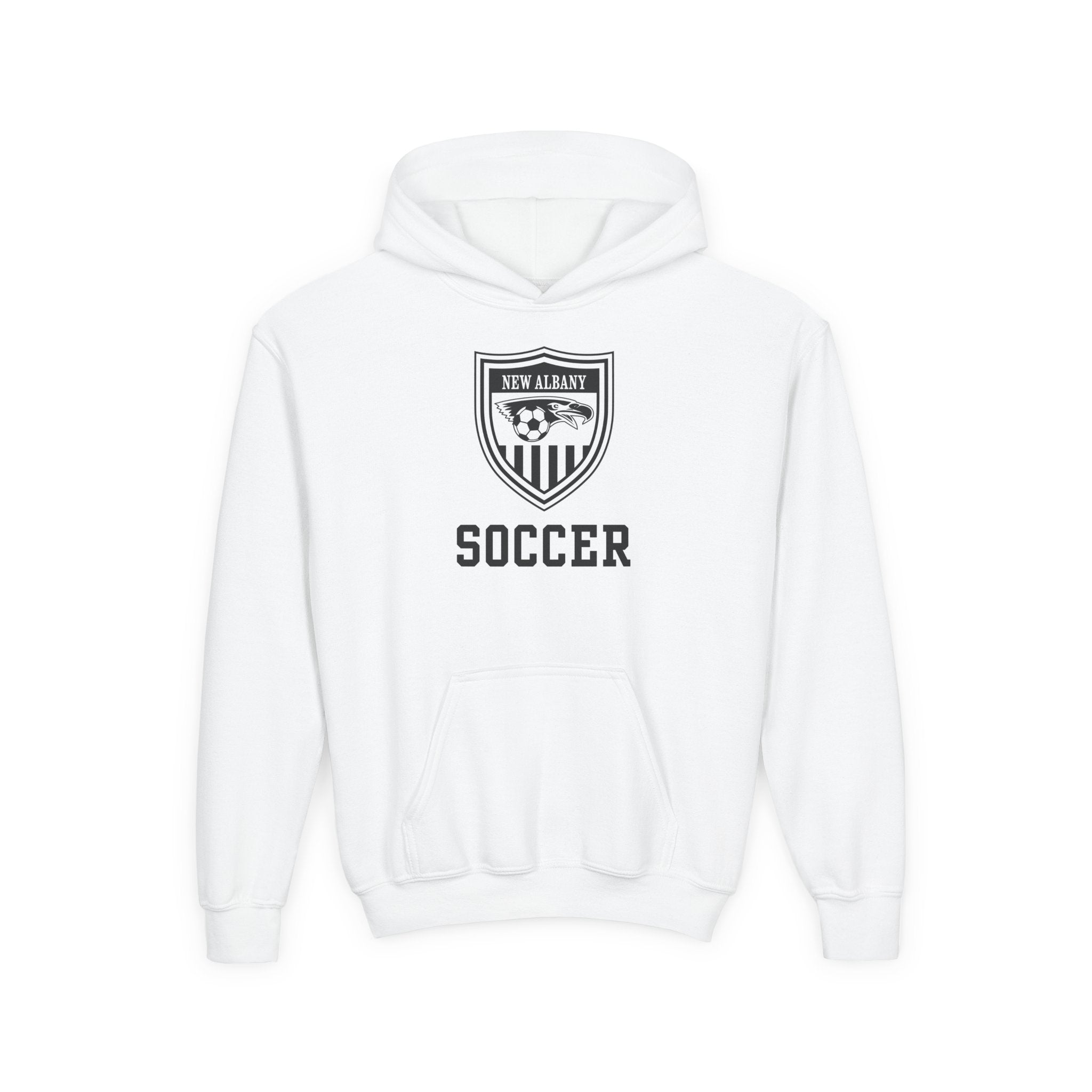 Youth New Albany Youth Soccer League Crest Graphic Hoodie