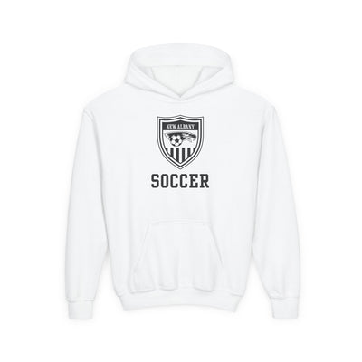 Youth New Albany Youth Soccer League Crest Graphic Hoodie