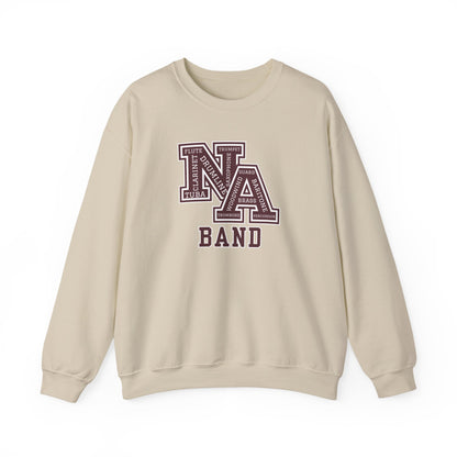 Adult Unisex New Albany Band Word Logo Graphic Sweatshirt