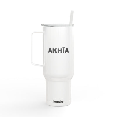 Ahkia Logo Engraved 40oz Insulated Tumbler with Lid