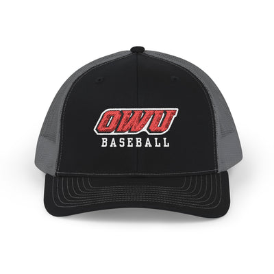 Adult Unisex OWU Baseball Embroidered Richardson 112 Snapback Trucker Hat
