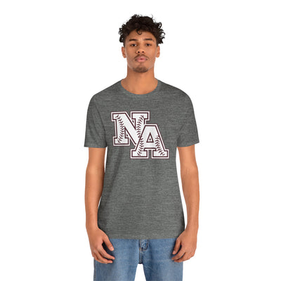 Adult Unisex Baseball Stitches Classic Logo Graphic Short Sleeve Soft Tee