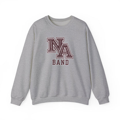 Adult Unisex New Albany Band Word Logo Graphic Sweatshirt