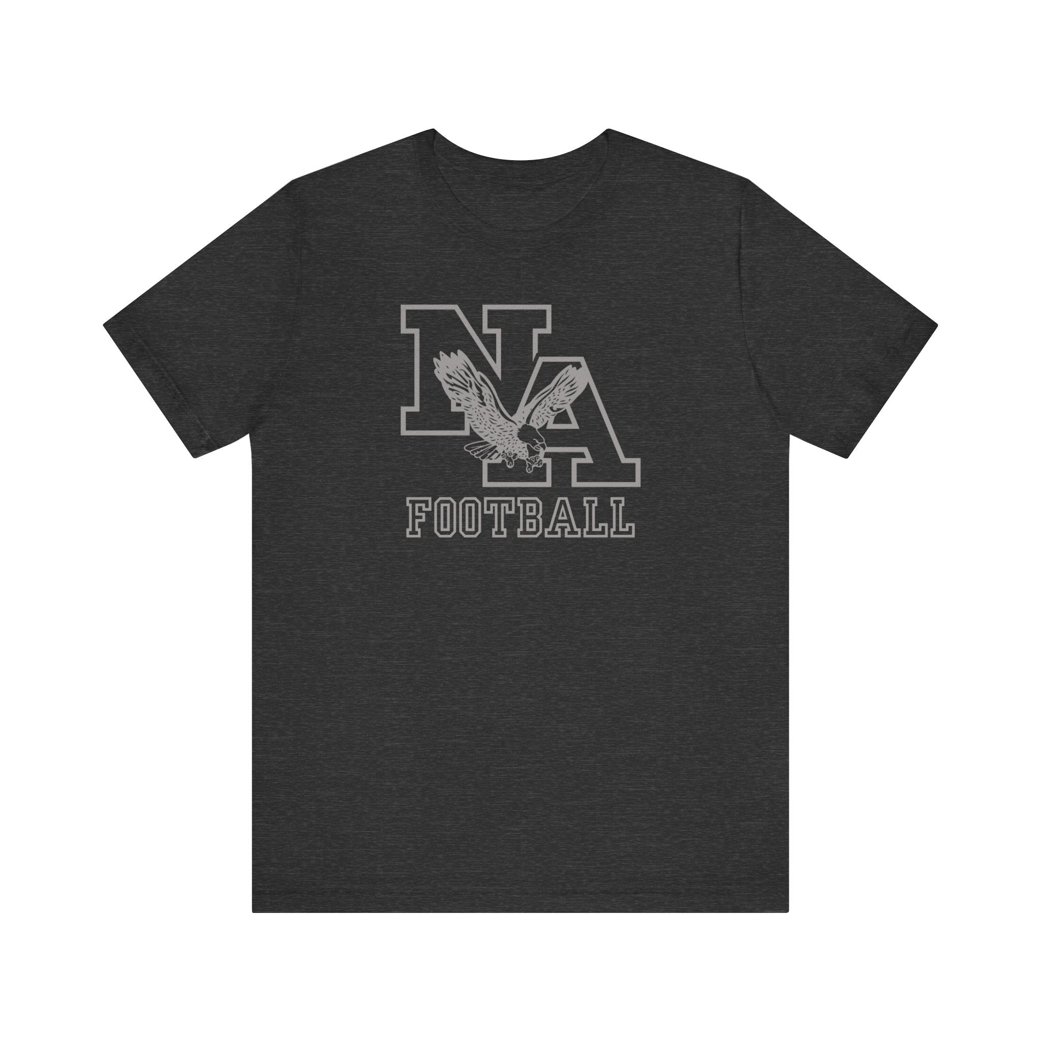 Adult Unisex New Albany Tonal Football Logo Graphic Short Sleeve Soft Tee