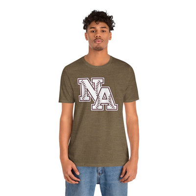 Adult Unisex Baseball Stitches Classic Logo Graphic Short Sleeve Soft Tee