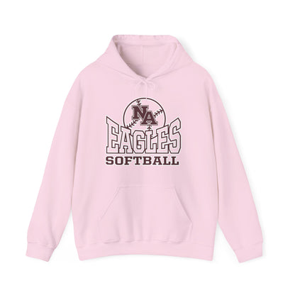 Adult Unisex NA Eagles Softball Graphic Hoodie