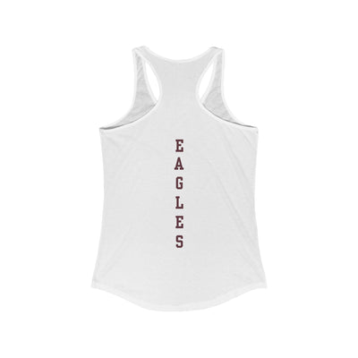 Women's Classic Logo with Back Detail Racerback Tank - New Albany Eagles