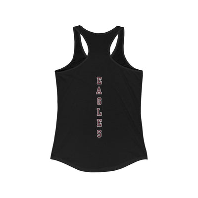 Women's Classic Logo with Back Detail Racerback Tank - New Albany Eagles