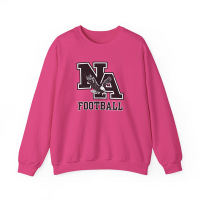 Adult Unisex Classic Logo Black Football Graphic Sweatshirt
