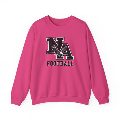 Adult Unisex Classic Logo Black Football Graphic Sweatshirt