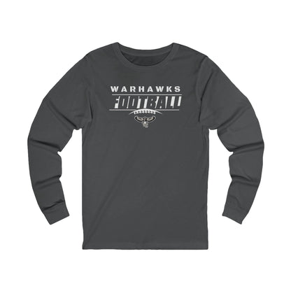 Adult Unisex Warhawks Goal Line Graphic Long Sleeve Soft Tee