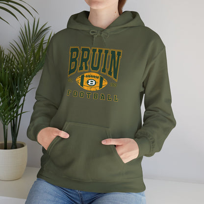 Adult Unisex Bruin Football Heritage Graphic Hoodie