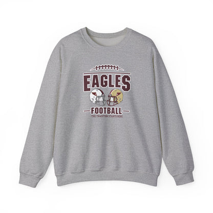 Adult Unisex Eagles Tradition Football Graphic Sweatshirt