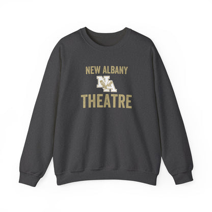 Adult Unisex Vintage Distressed New Albany Theatre Graphic Sweatshirt