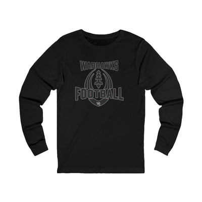 Adult Unisex Warhawks Ultimate Football Graphic Long Sleeve Soft Tee