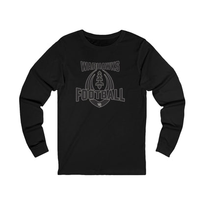 Adult Unisex Warhawks Ultimate Football Graphic Long Sleeve Soft Tee
