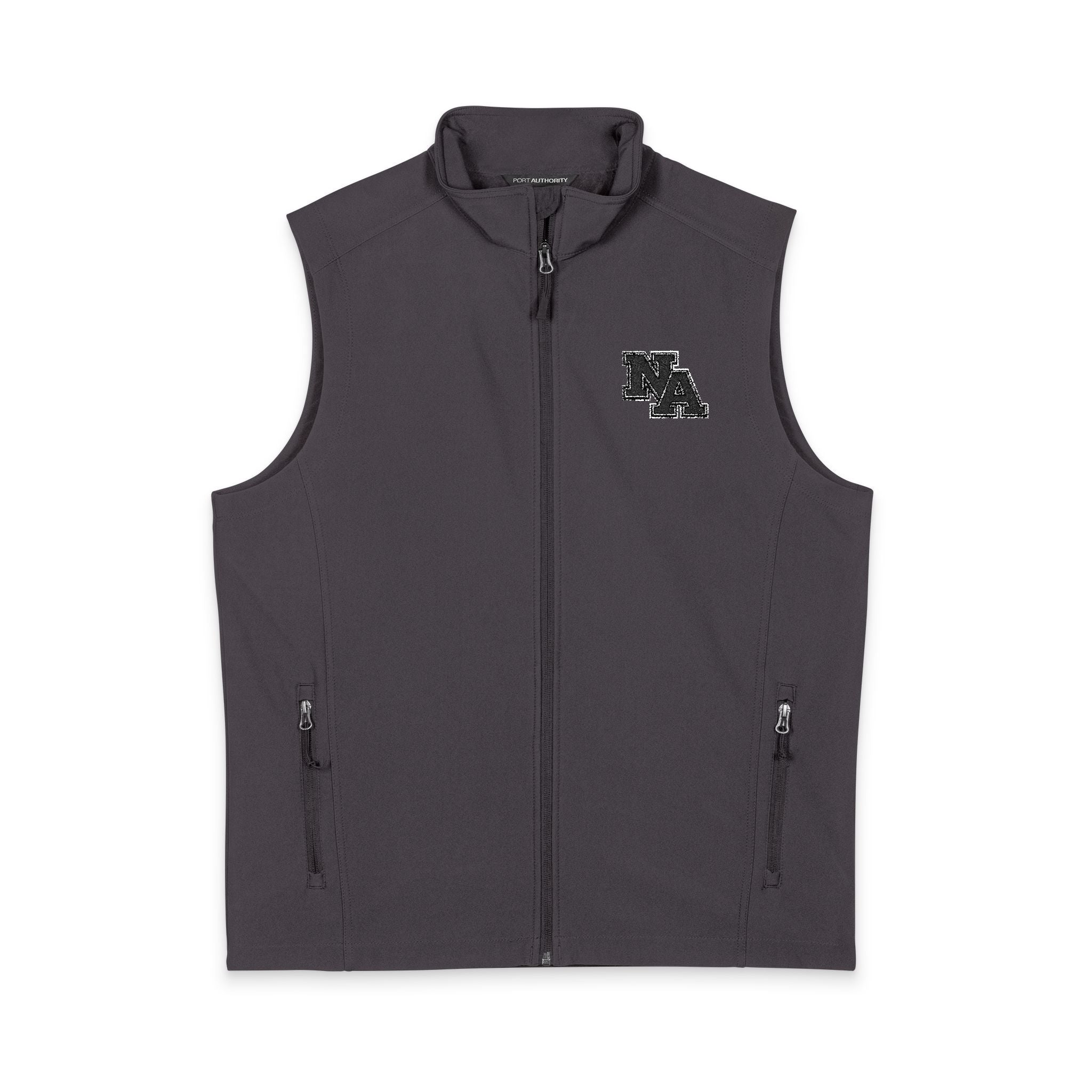 Adult Unisex Classic New Albany Embroidered Logo Core Soft Shell Vest