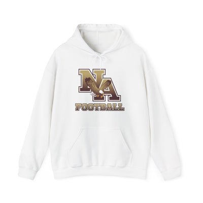 Adult Unisex New Albany Ombre Eagle Logo Graphic Hoodie