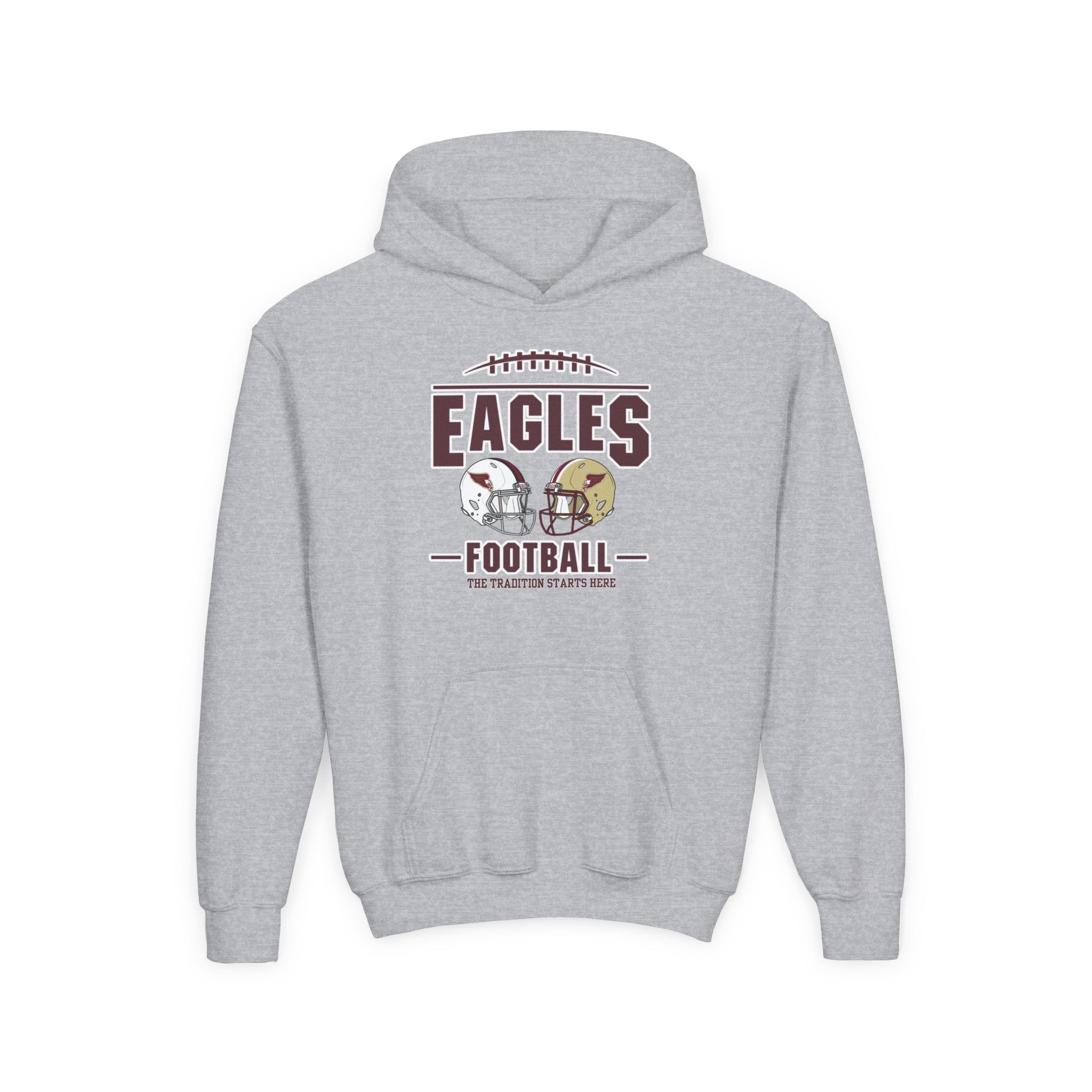 Youth Eagles Tradition Football Graphic Hoodie