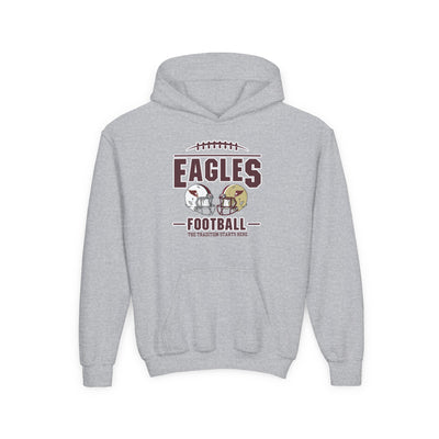 Youth Eagles Tradition Football Graphic Hoodie