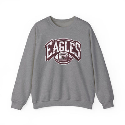 Adult Unisex New Albany Eagles Football Motion Graphic Sweatshirt