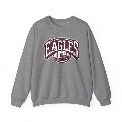Adult Unisex New Albany Eagles Football Motion Graphic Sweatshirt