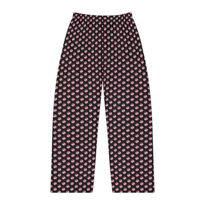 Women's Pajama Pant with Allover Battling Bishop in Baseball Print