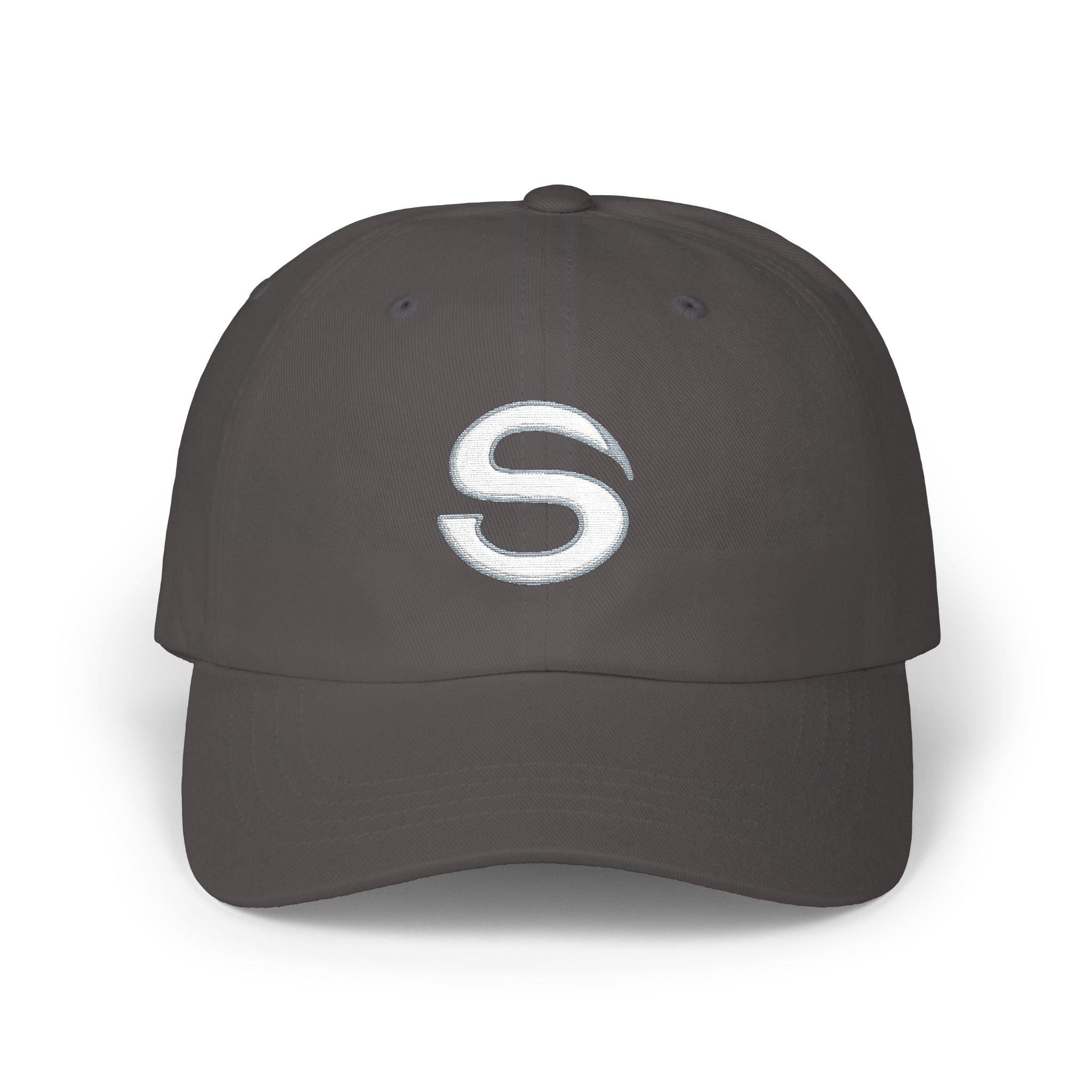 Adult Unisex Stingers White S Embroidered Logo Dad Cap