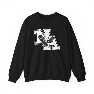 Adult Unisex Classic White and Black Logo Graphic Sweatshirt