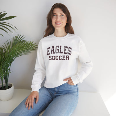 Adult Unisex New Albany Eagles Soccer Vintage Distressed Graphic Sweatshirt