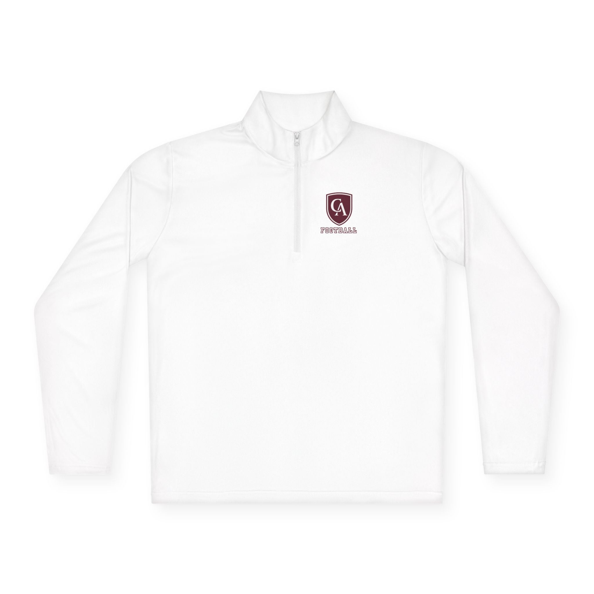 Adult Unisex Columbus Academy Football Logo Sport-Tek Quarter Zip Pullover