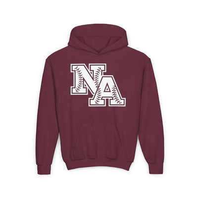 Youth Baseball Stitches Classic Logo Graphic Hoodie
