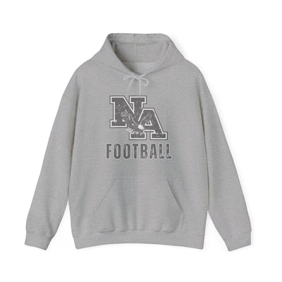 Adult Unisex New Albany Tonal Football Logo Graphic Hoodie