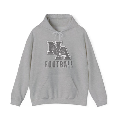 Adult Unisex New Albany Tonal Football Logo Graphic Hoodie