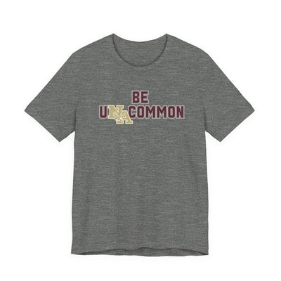 Adult Unisex Be Uncommon Basketball Graphic Short Sleeve Soft Tee