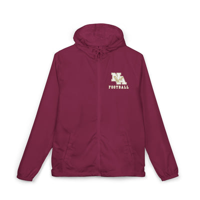 Adult Unisex NA Football Logo Full-Zip Windbreaker Jacket